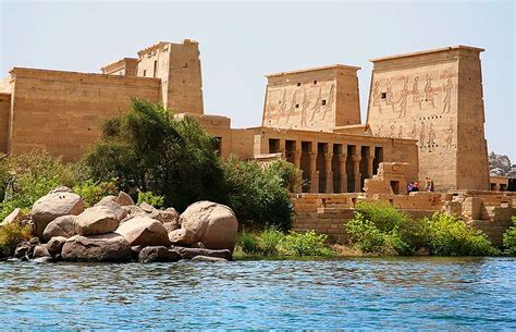 The Temple of Philae: Ancient Wonder Overlooking Majestic Nile Waters!